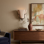 Ceramic Tulip Wall Sconce