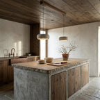 Travertine Pendant Light