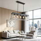 5-Light Linear Island Chandelier