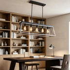 5-Light Linear Island Chandelier