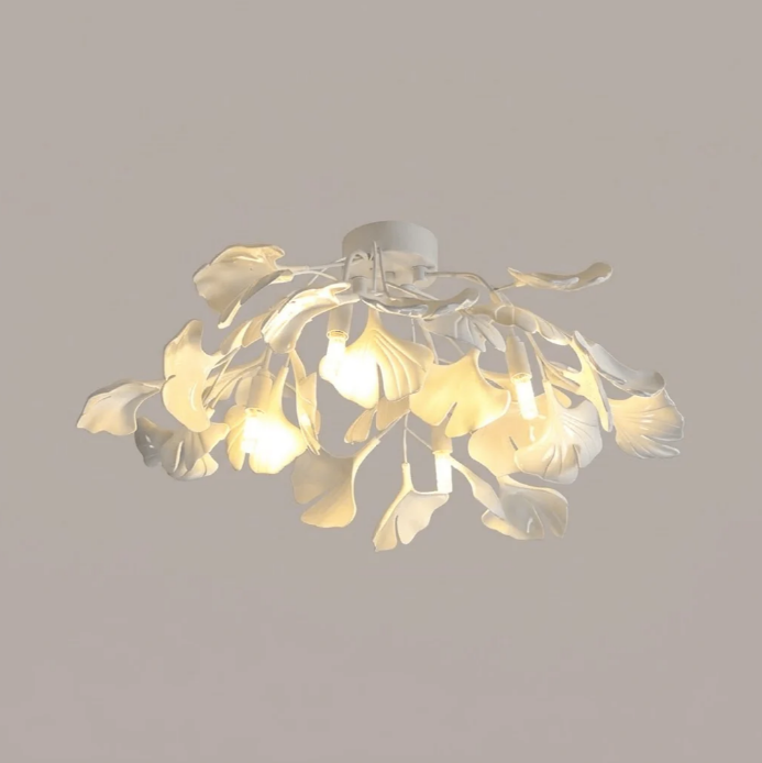 Ginkgo Ceramic Flush Mount