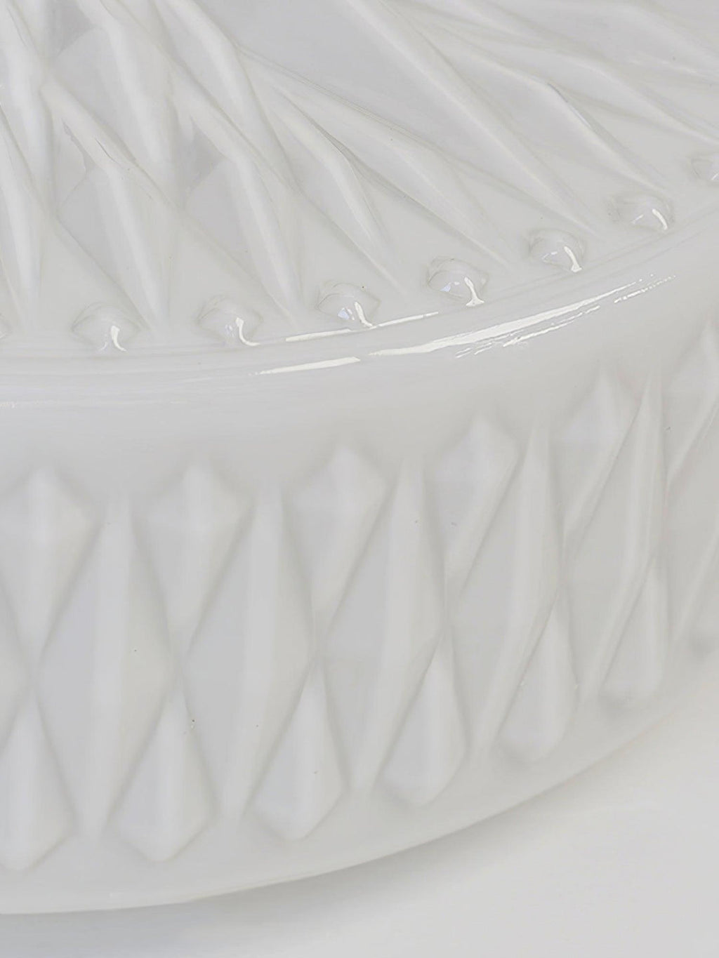 Adler Textured Glass Flush Mount