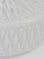 Adler Textured Glass Flush Mount
