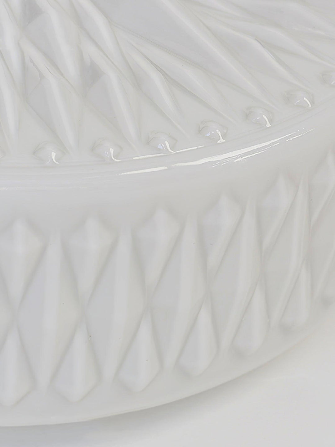 Adler Textured Glass Flush Mount