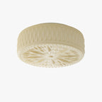 Adler Textured Glass Flush Mount