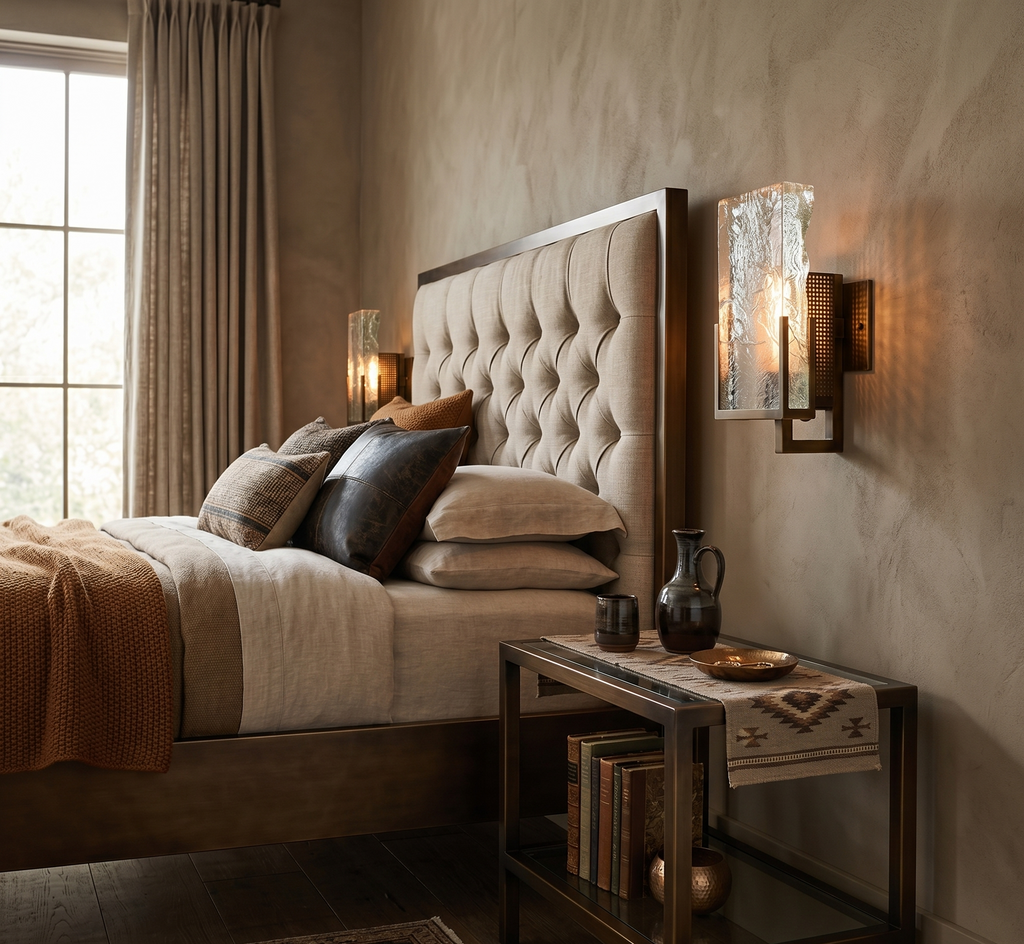Aelia Crystal Wall Sconce