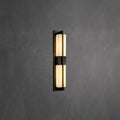 Aero Alabaster Rectangular Sconce