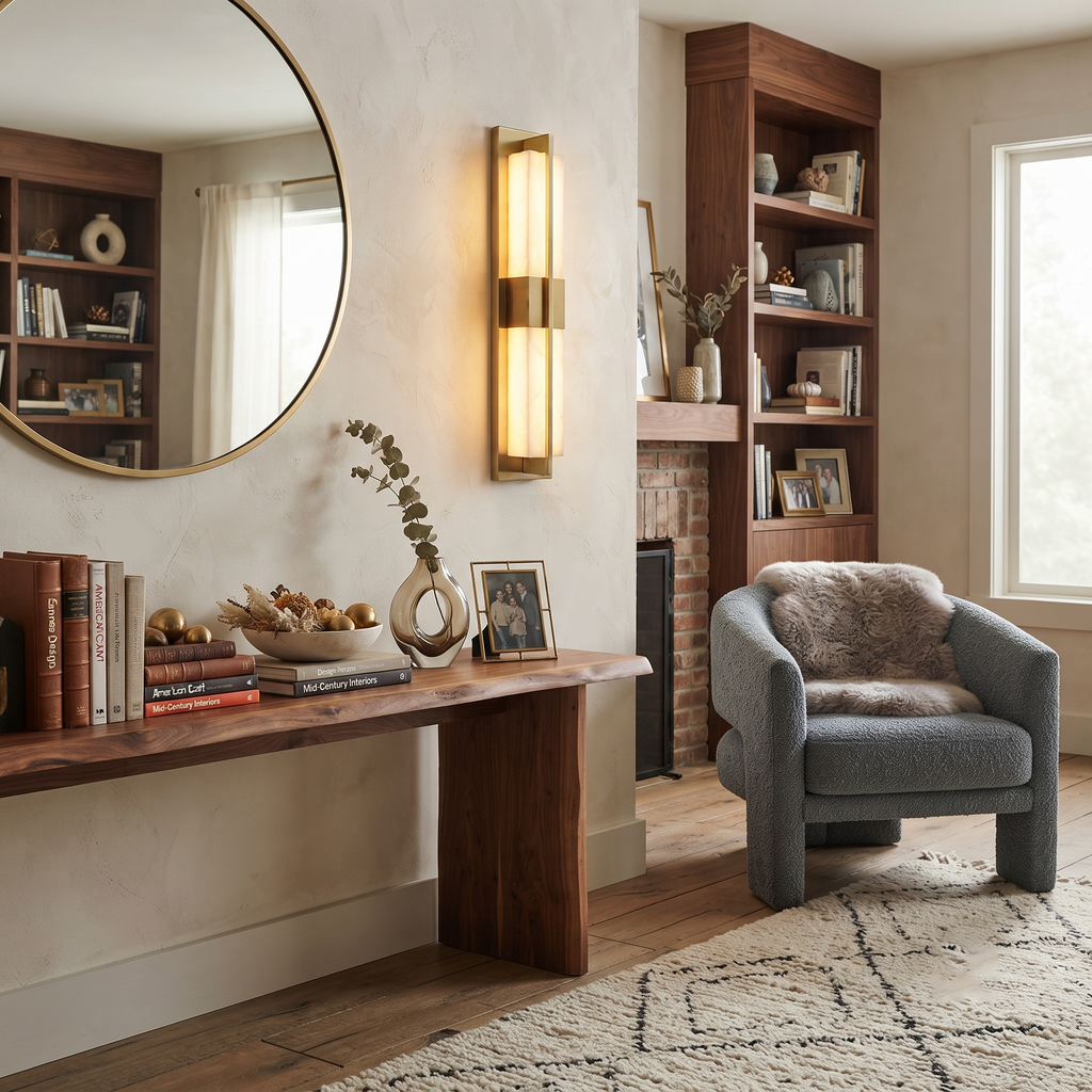 Aero Alabaster Rectangular Sconce