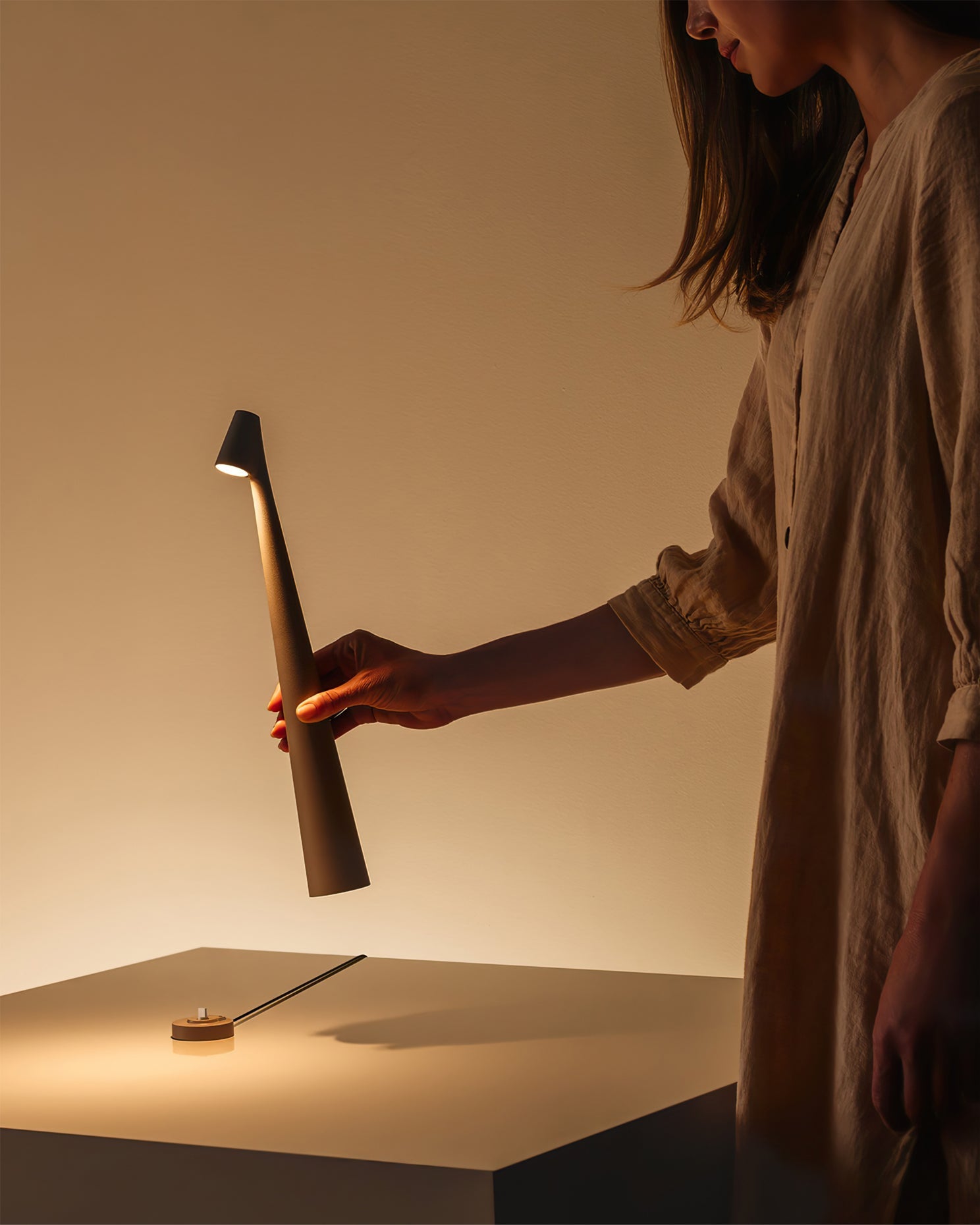 Africa Portable Table Lamp
