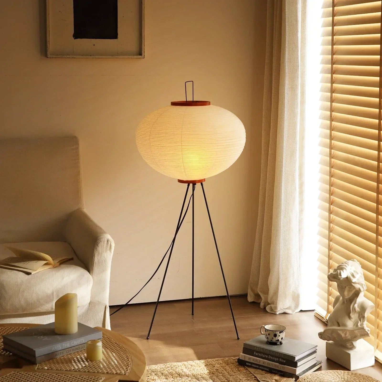 Akari 10A 14A Paper Floor Lamp