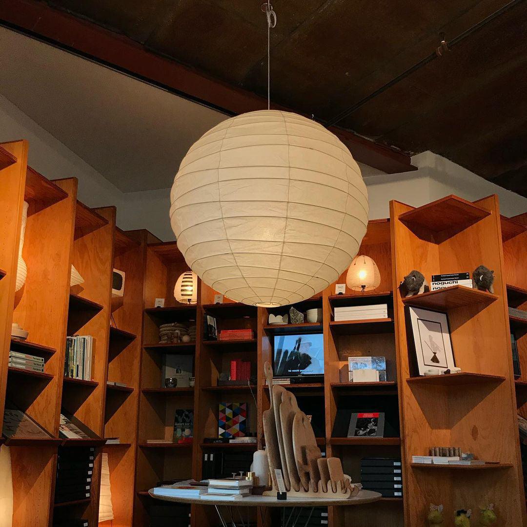 Akari D Series Japanese Paper Pendant Lamp
