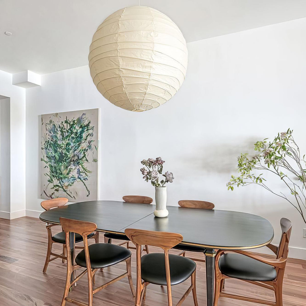 Akari D Series Japanese Paper Pendant Lamp
