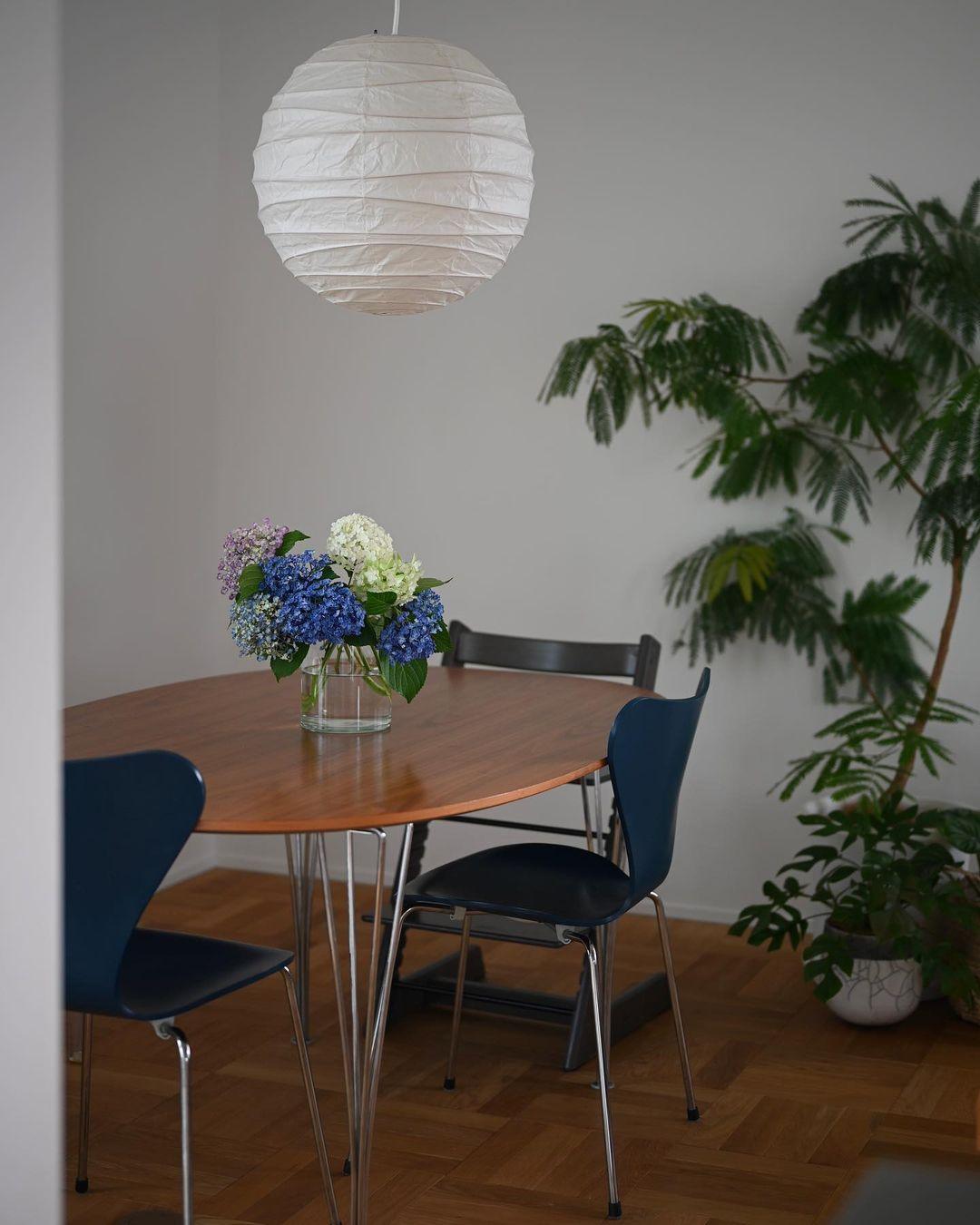 Akari D Series Japanese Paper Pendant Lamp