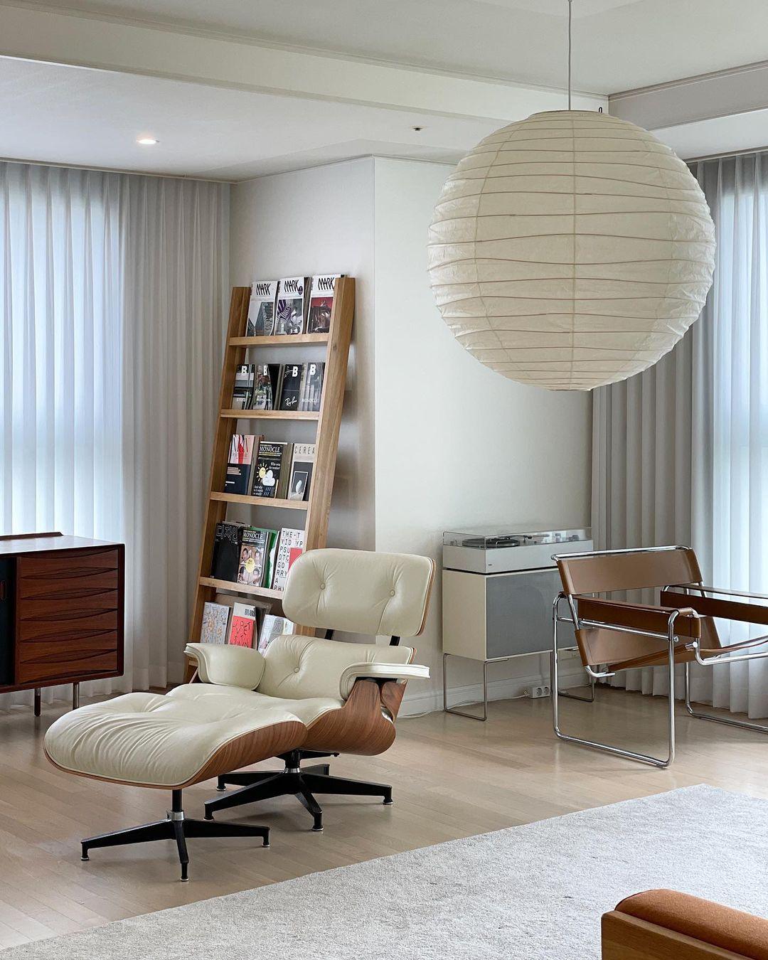 Akari D Series Japanese Paper Pendant Lamp