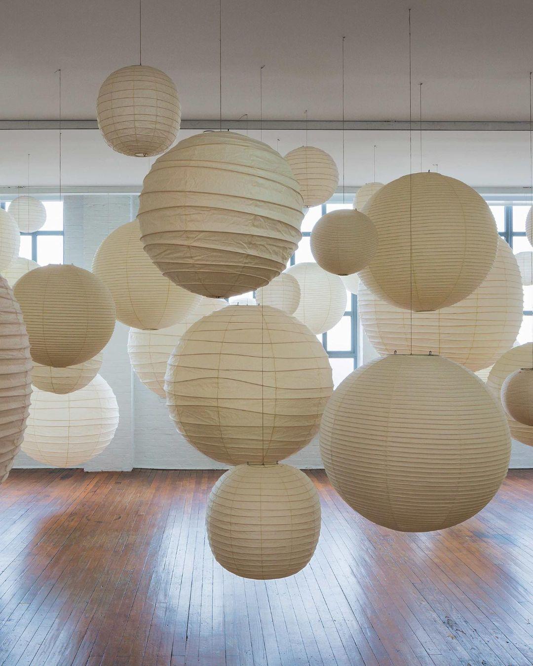 Akari D Series Japanese Paper Pendant Lamp