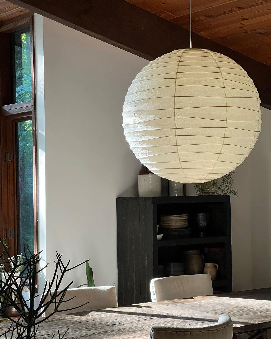 Akari D Series Japanese Paper Pendant Lamp