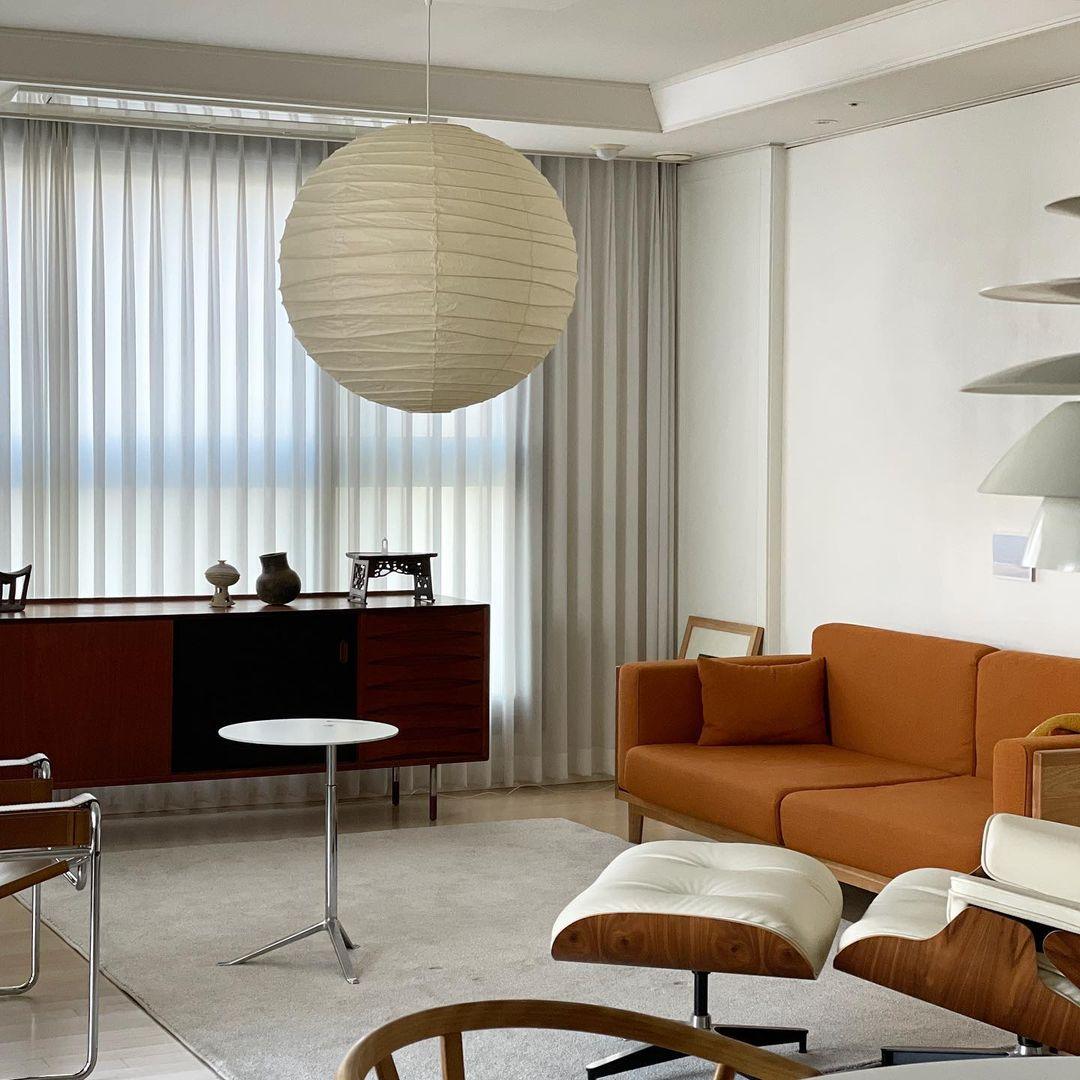 Akari D Series Japanese Paper Pendant Lamp