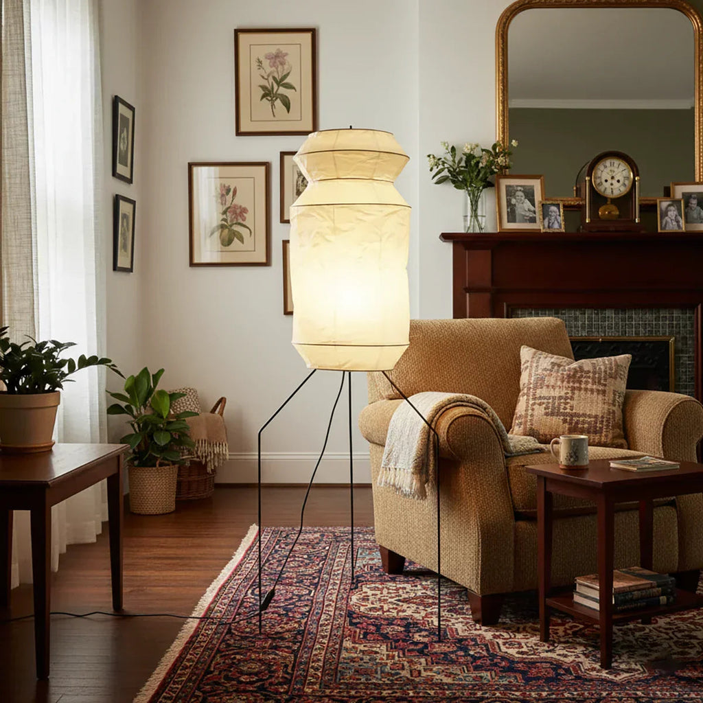 Akari UF3-L6 Paper Floor Lamp