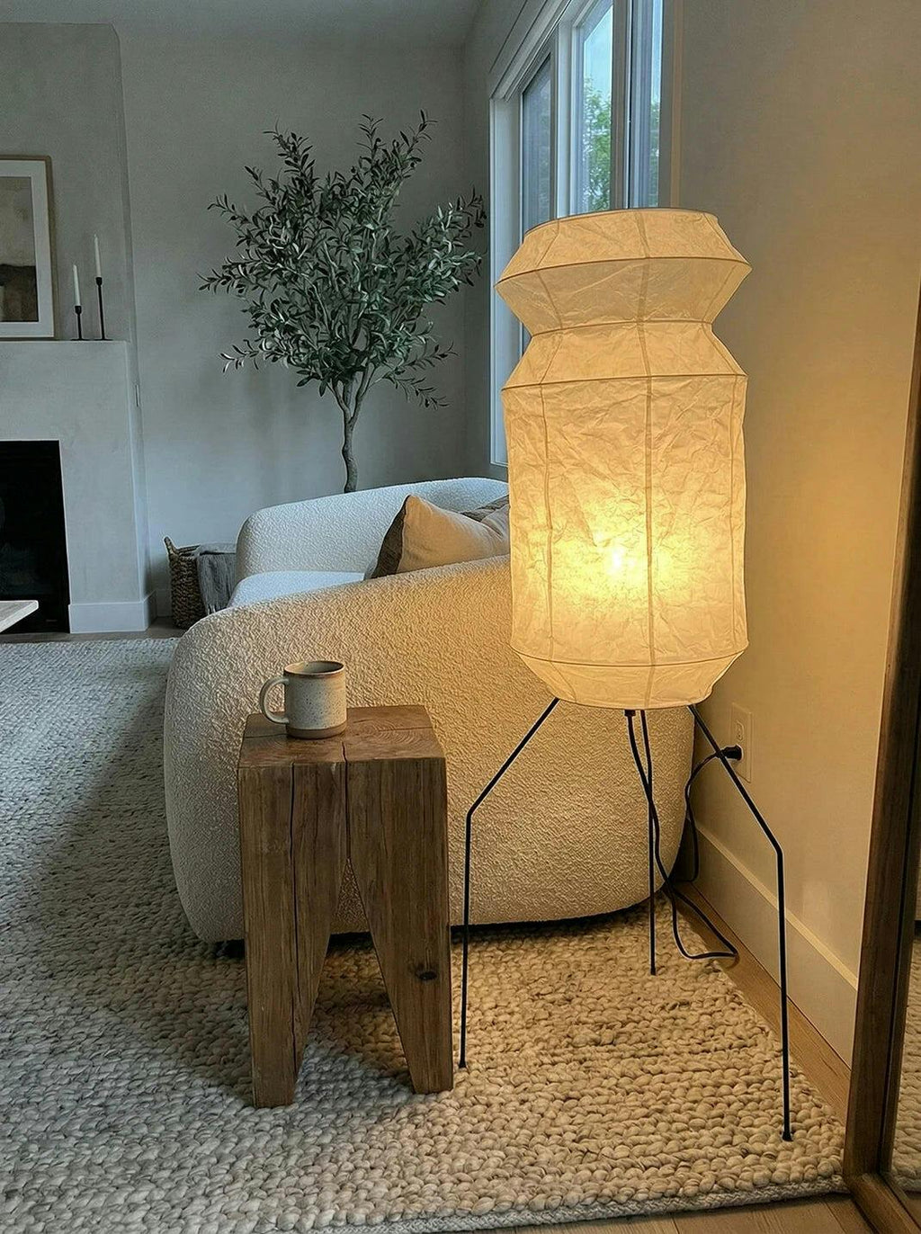 Akari UF3-L6 Paper Floor Lamp