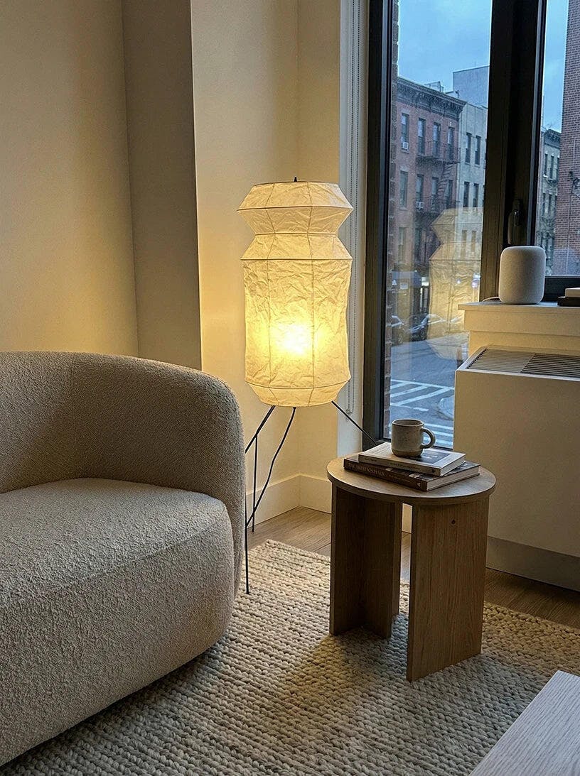 Akari UF3-L6 Paper Floor Lamp