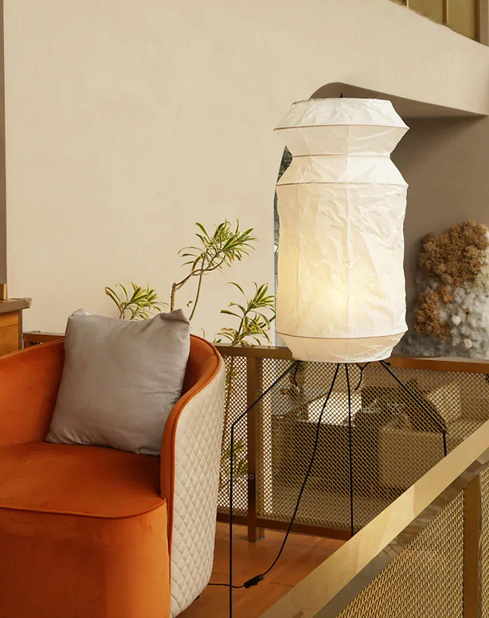 Akari UF3-L6 Paper Floor Lamp