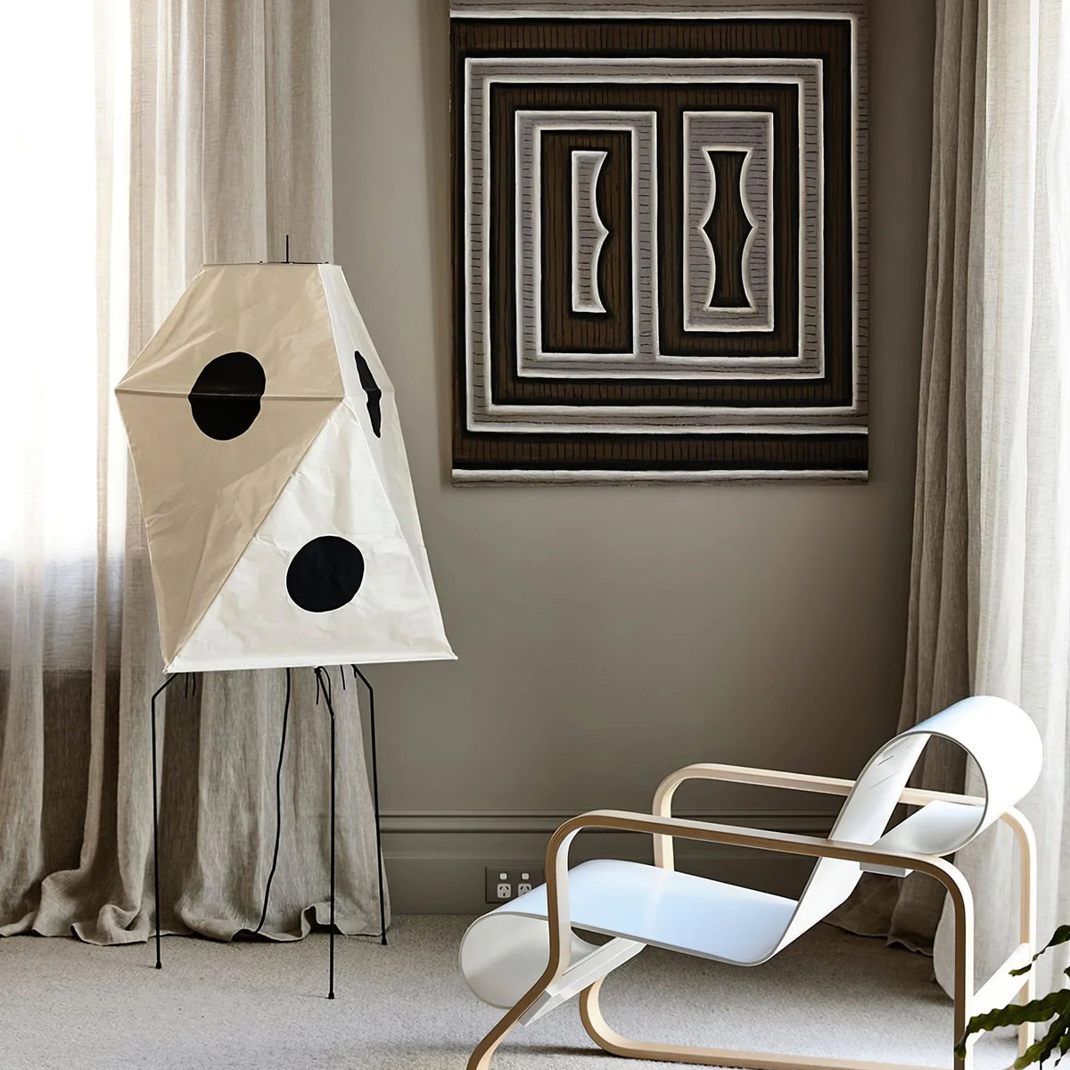 Akari UF3-Q Floor Lamp