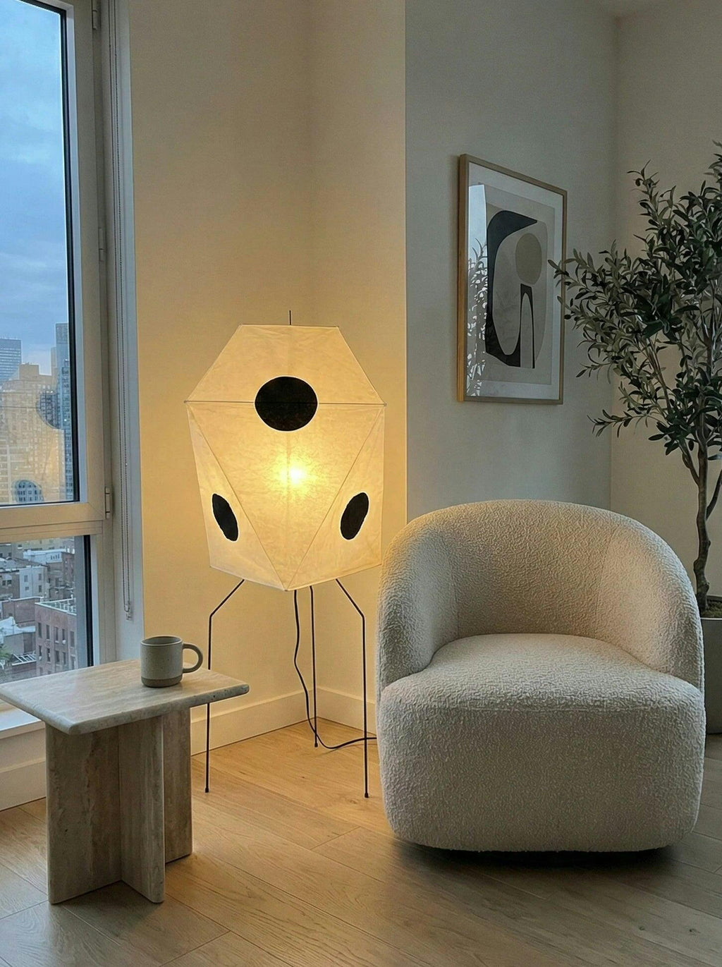 Akari UF3-Q Floor Lamp