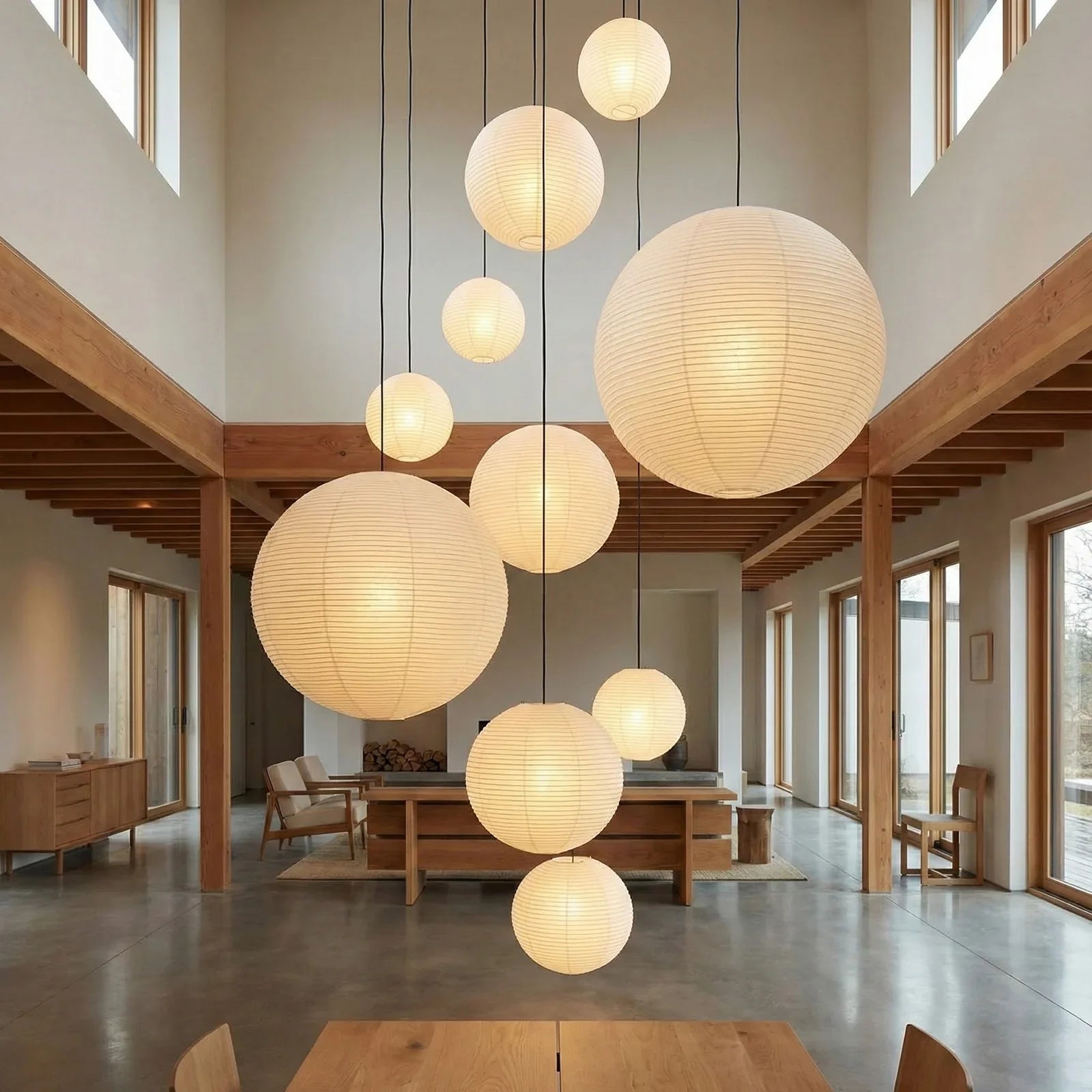 Akari A Paper Pendant Light
