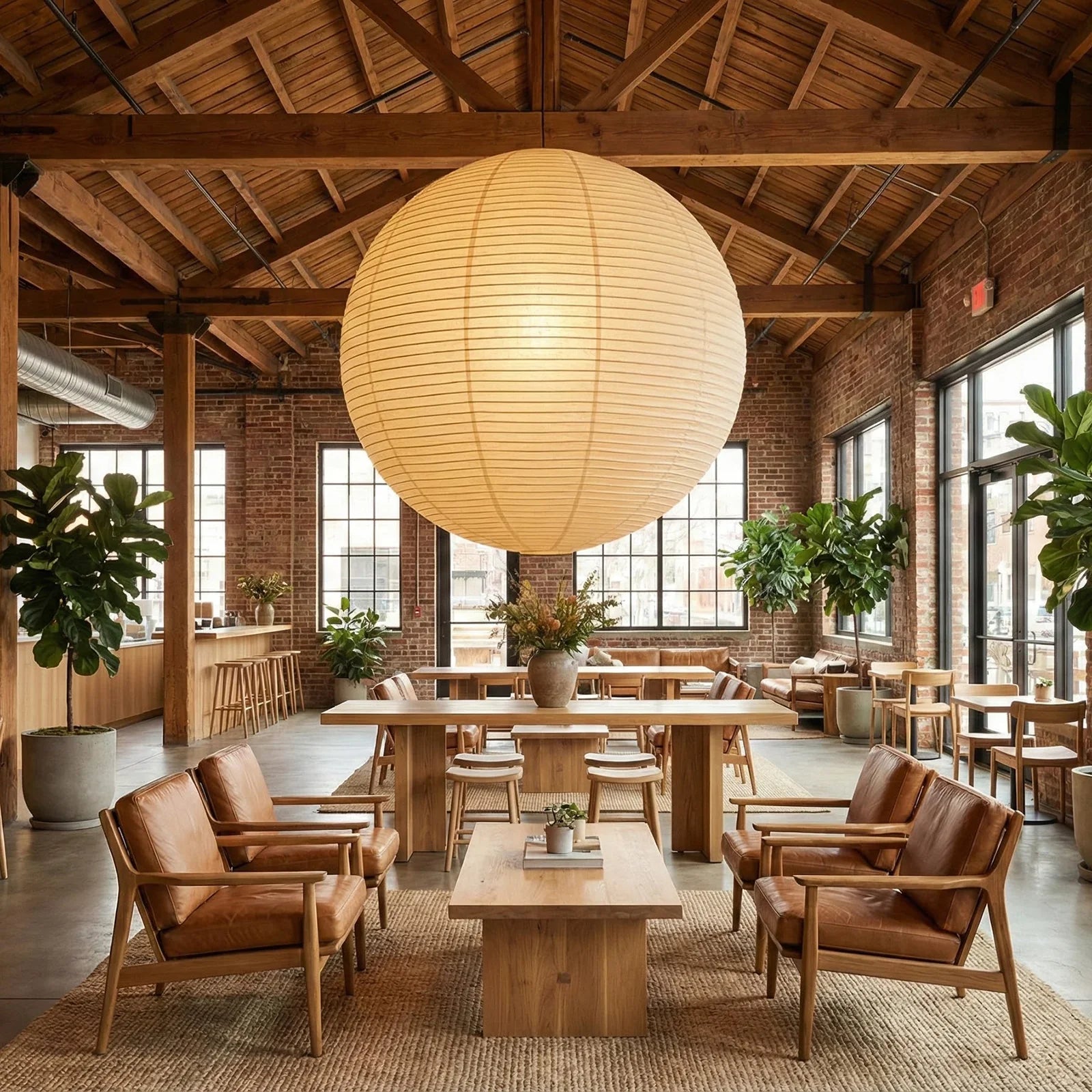 Akari A Paper Pendant Light