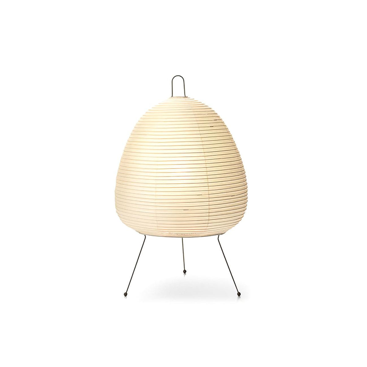 Mini Akari Paper 1A Table Lamp product shot isolated white backdrop