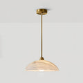 Alabaster Dome Pendant Lamp