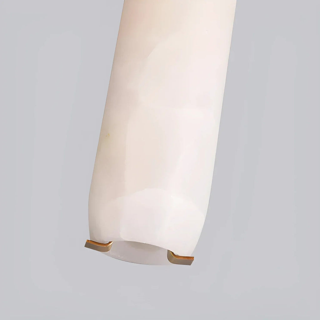 Alabaster Flute Wall Lamp