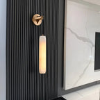 Alabaster Flute Wall Lamp