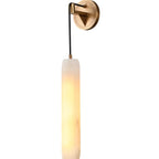 Alabaster Flute Wall Lamp