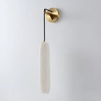 Alabaster Flute Wall Lamp