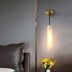 Alabaster Flute Wall Lamp