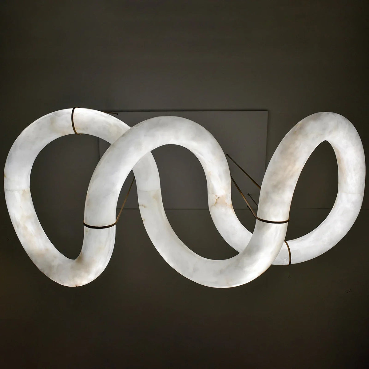 Alabaster Infinity Chandelier