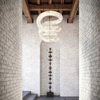 Alabaster Infinity Chandelier