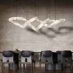 Alabaster Infinity Chandelier