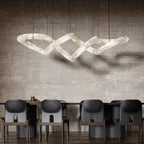 Alabaster Infinity Chandelier