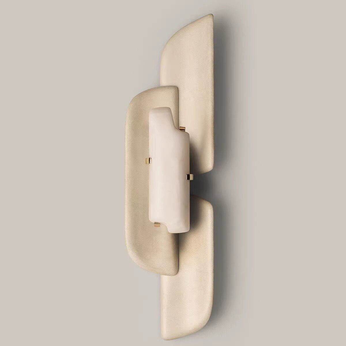 Alabaster Layered Wall Sconce