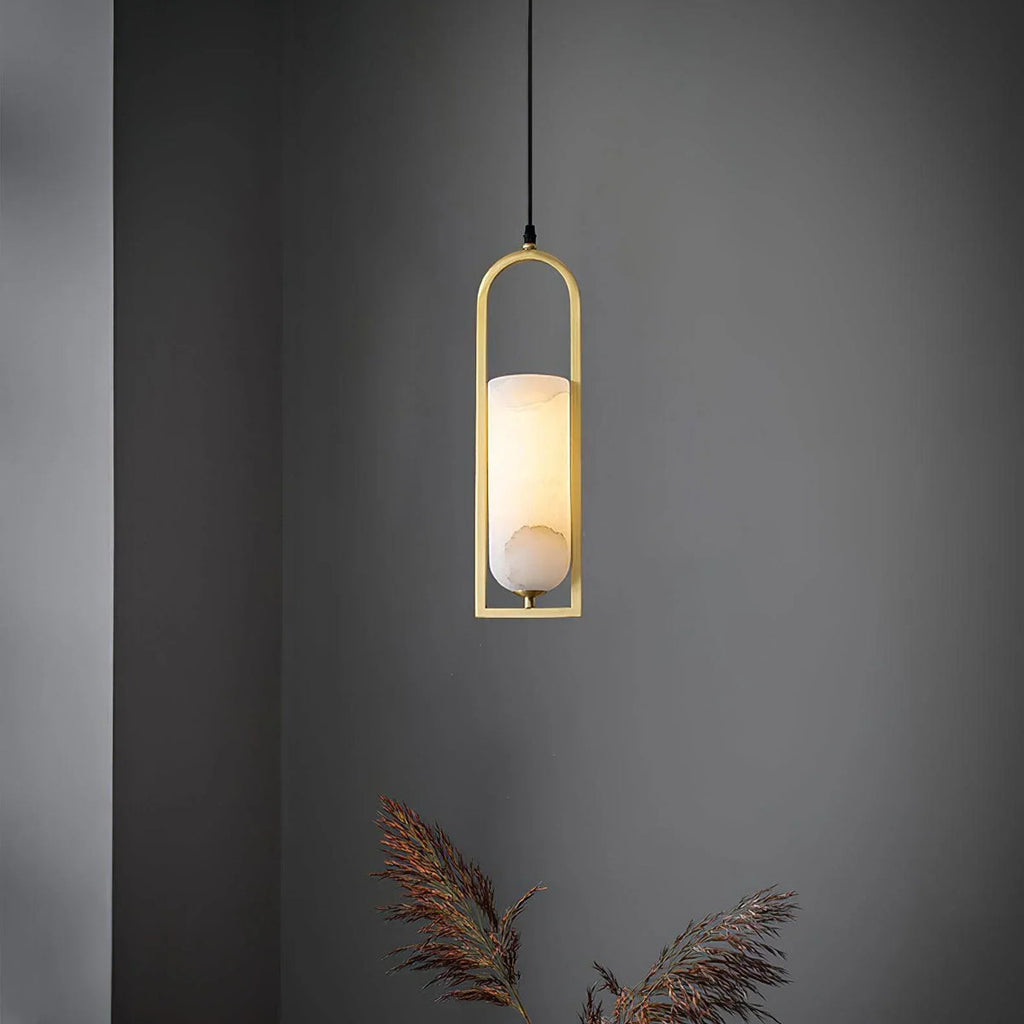 Alabaster Melange Small Pendant Light