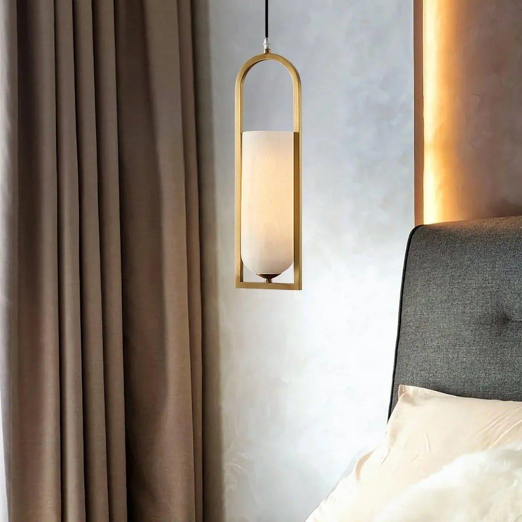 Alabaster Melange Small Pendant Light