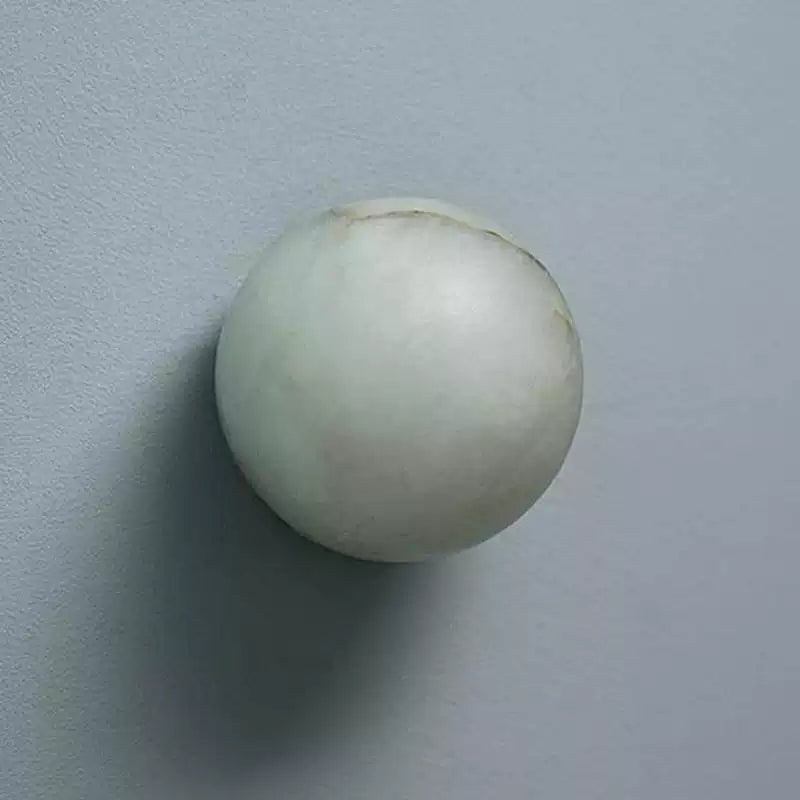 Alabaster Minimalist Round Wall Sconce