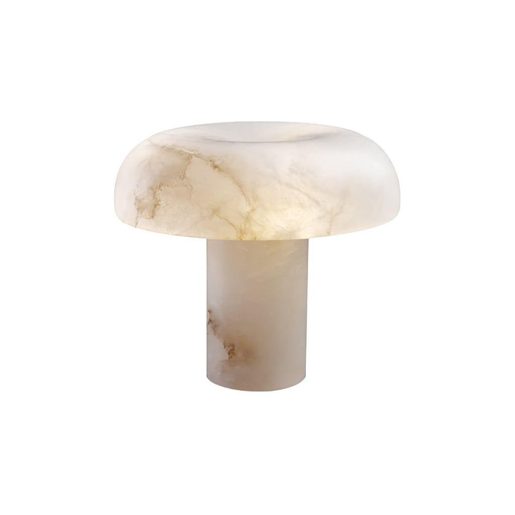 Alabaster Mushroom Table Lamp