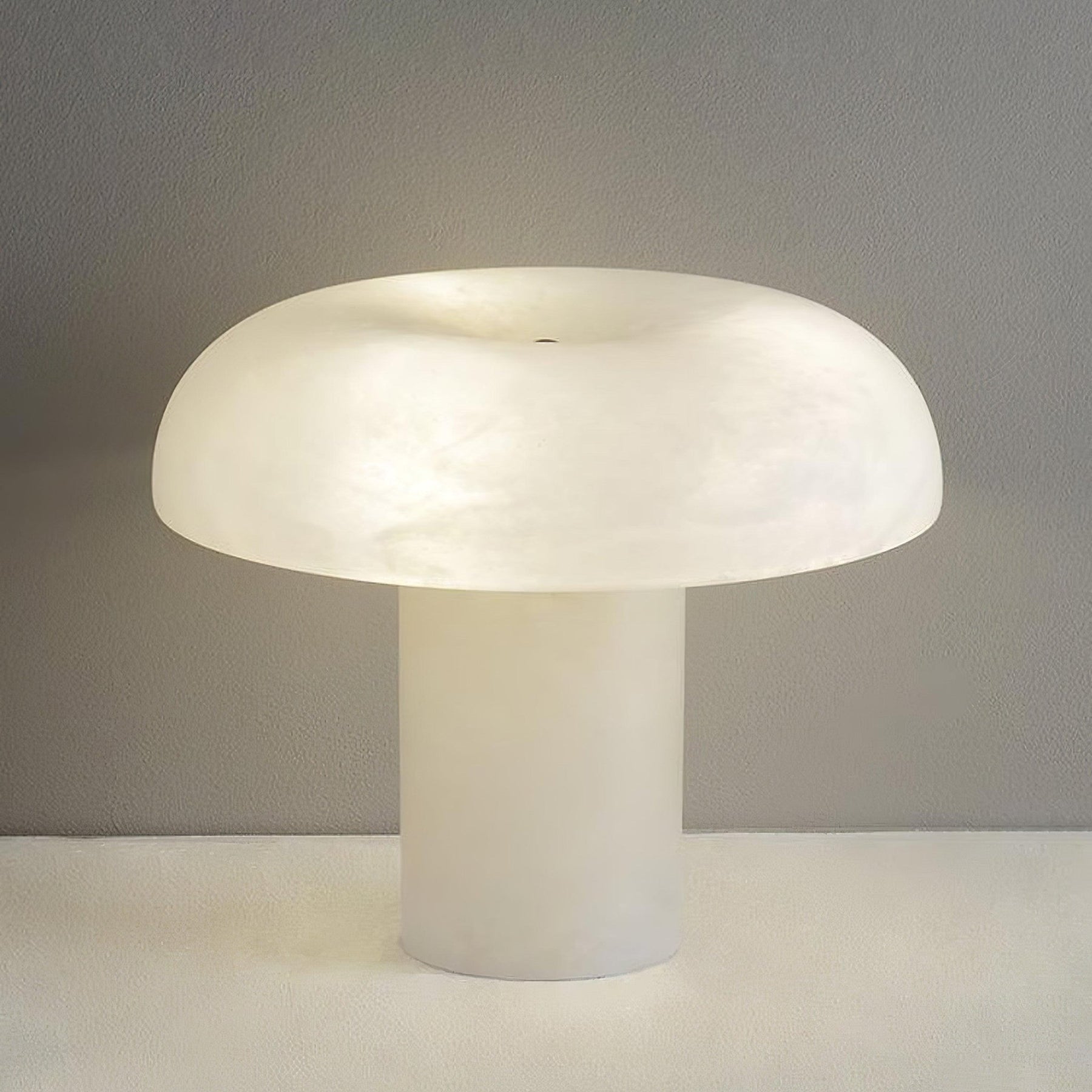 Alabaster Mushroom Table Lamp