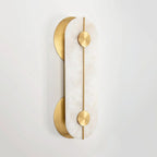 Alabaster Obvara Oval Wall Light