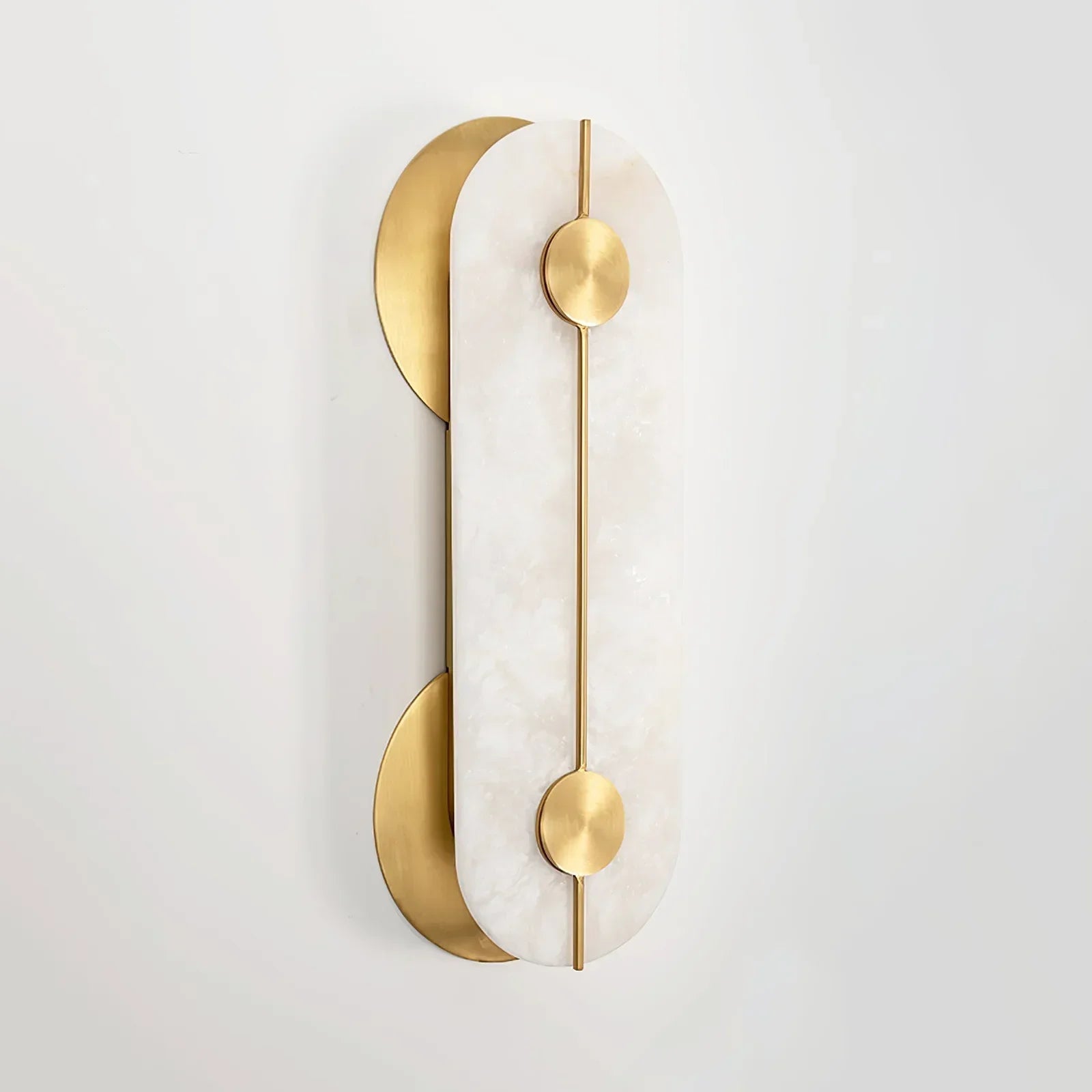Alabaster Obvara Ovale Wandleuchte