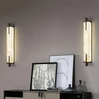 Alabaster-Rechteck-Wandleuchte „Calliope“