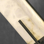 Alabaster-Rechteck-Wandleuchte „Calliope“